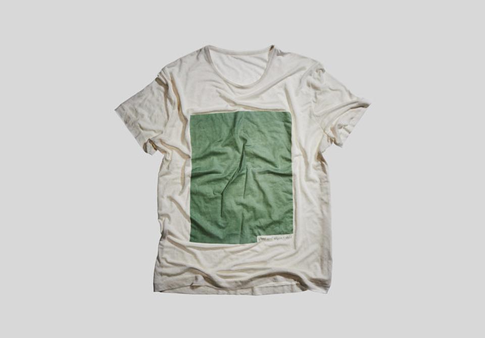 100% biodegradable T-shirt made from algae